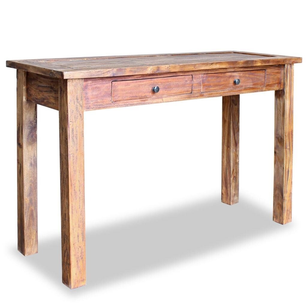 Console Table Solid Reclaimed Wood 48.4