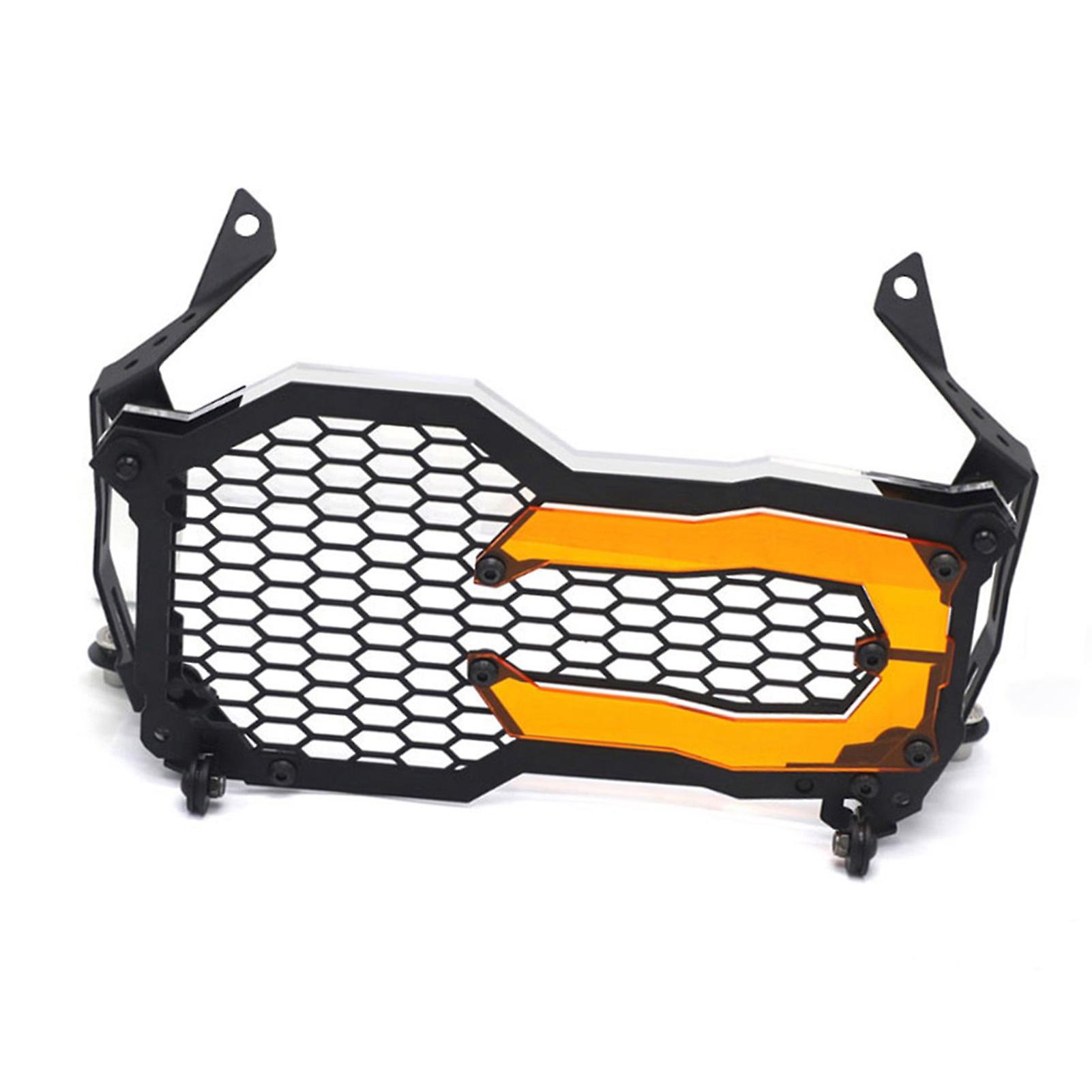 Motorcycle Headlight Headlamp Guard Protective Grill Cover With 1 Lamp Slice Replacement For Bmw R1200 R1250 Gs Adv