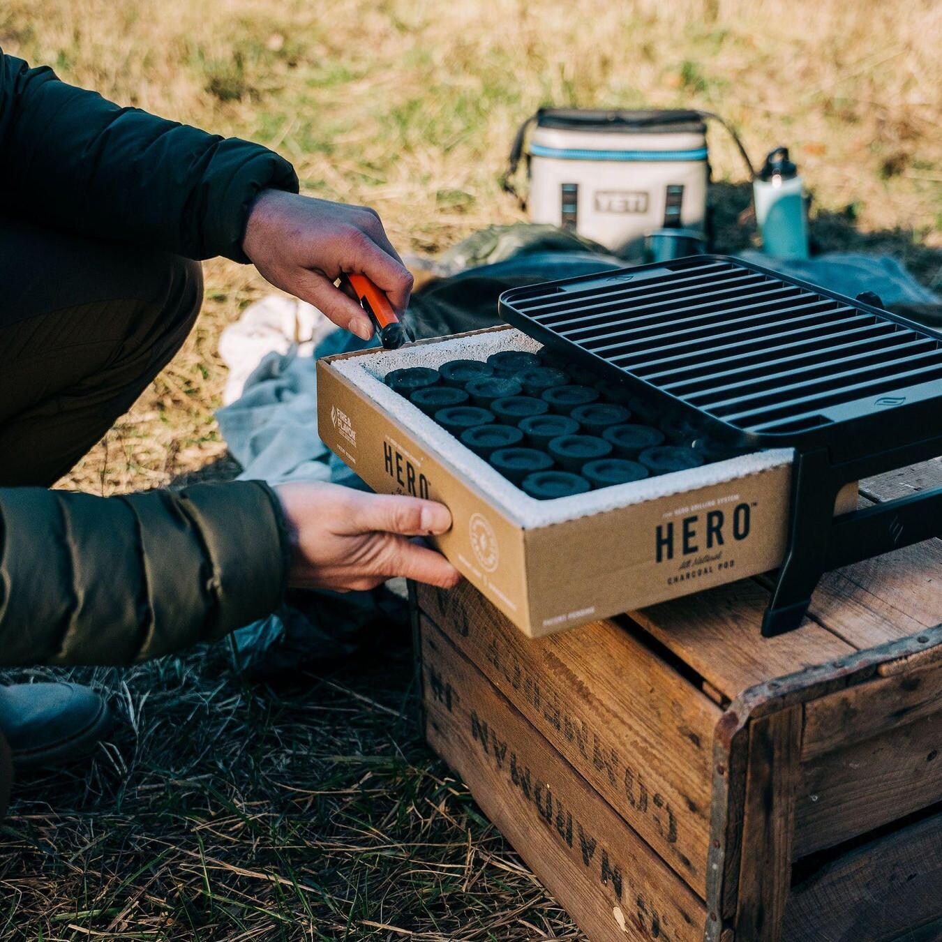 Fire and Flavor HERO Charcoal Pods