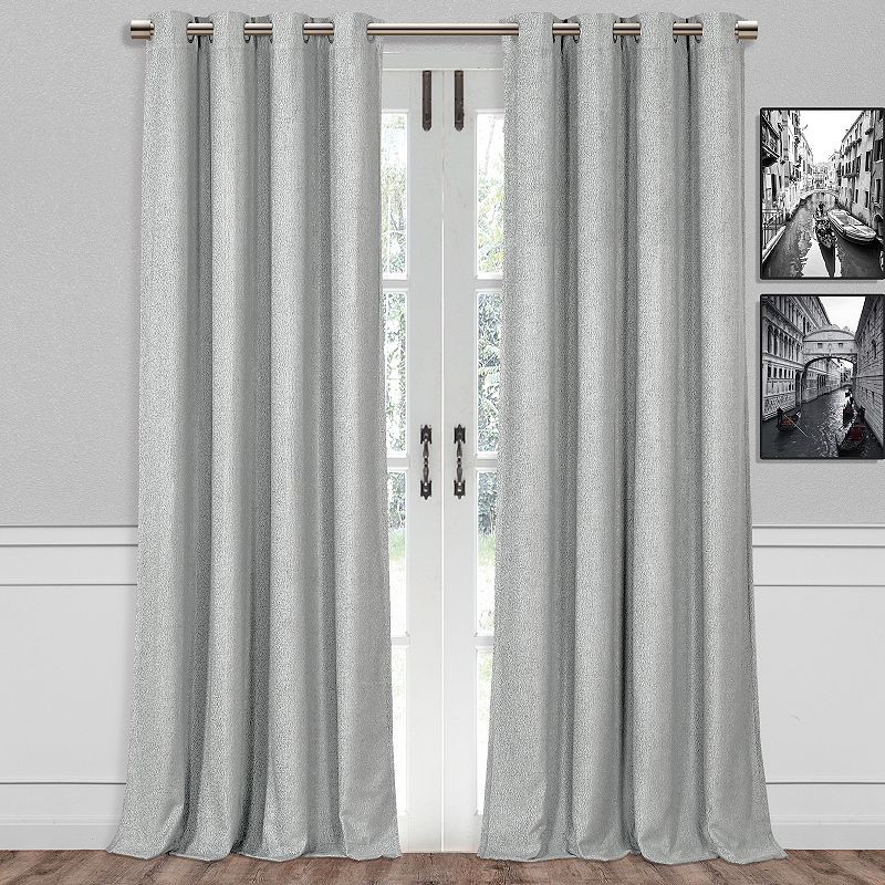 B. Smith Baldwin Linen Total Blackout Window Curtain Panel