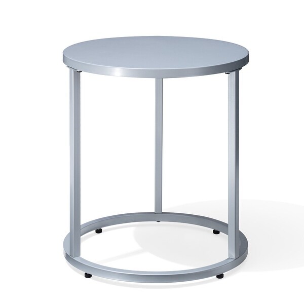 Pellebant Round Steel Side Table End Table