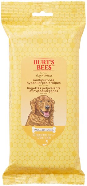 Burt's Bees Multipurpose Wipes with Honey For Dogs