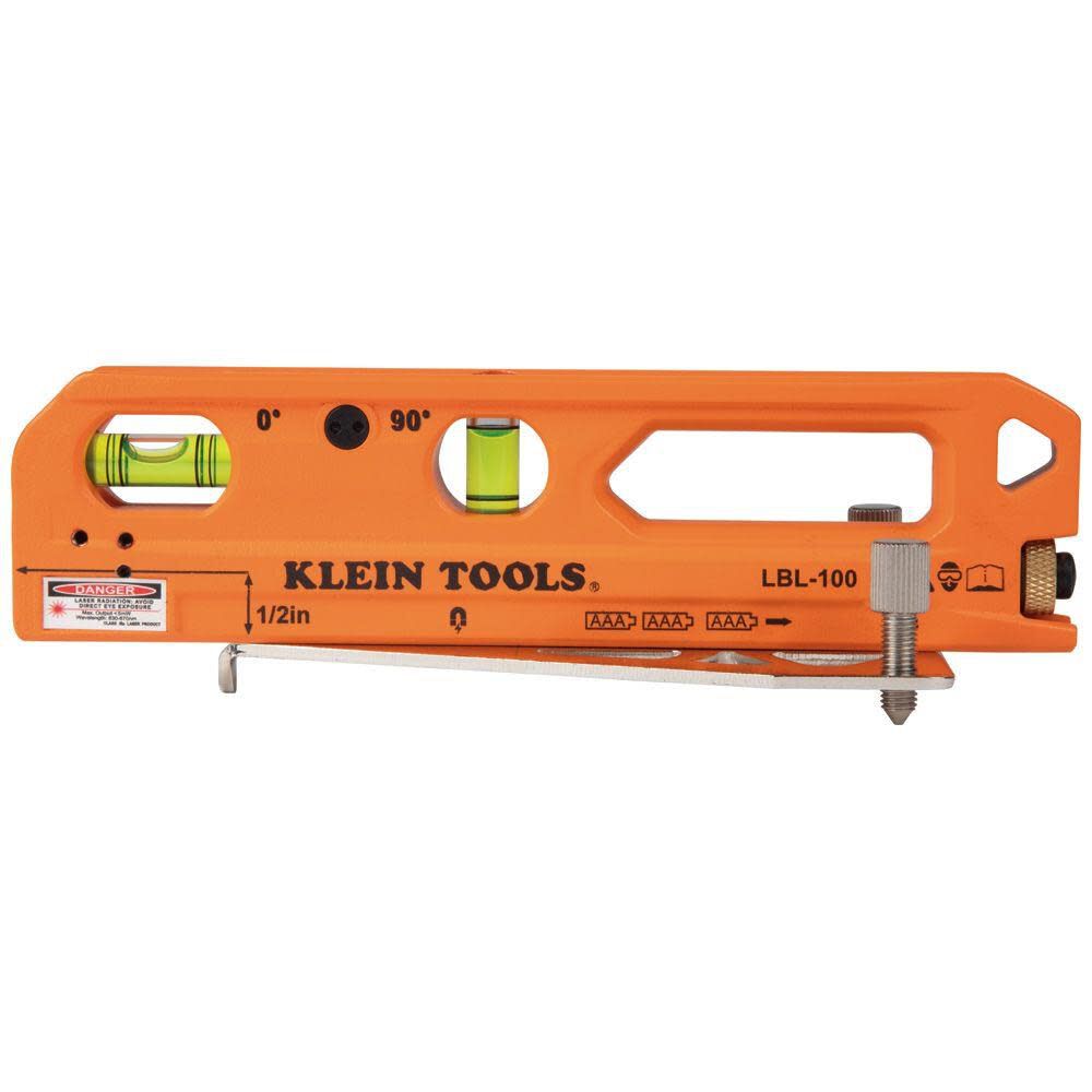 Klein Tools Laser Line Bubble Level LBL100 from Klein Tools