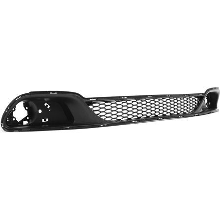 Grille Compatible with 2011-2020 Dodge Grand Caravan/2012-2015 Ram C/V Black ABS Front Mesh Lower Grill Hood Replacement for 68100690AA CH1036115