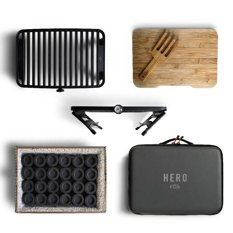 Fire and Flavor HERO Charcoal Grill System