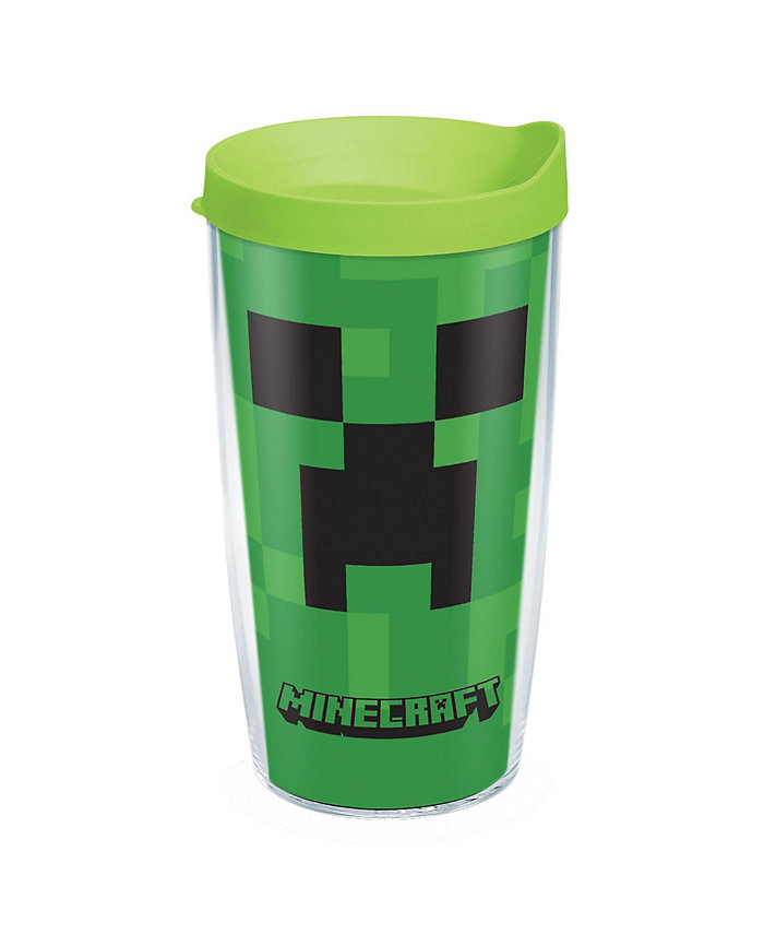 Tervis Tumbler Tervis Minecraft Creeper Made in USA Double Walled  Insulated Tumbler Travel Cup Keeps Drinks Cold and Hot 16oz Classic