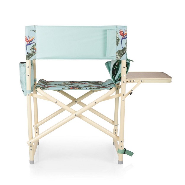 Picnic Time Outdoor Directors Chair Tropical