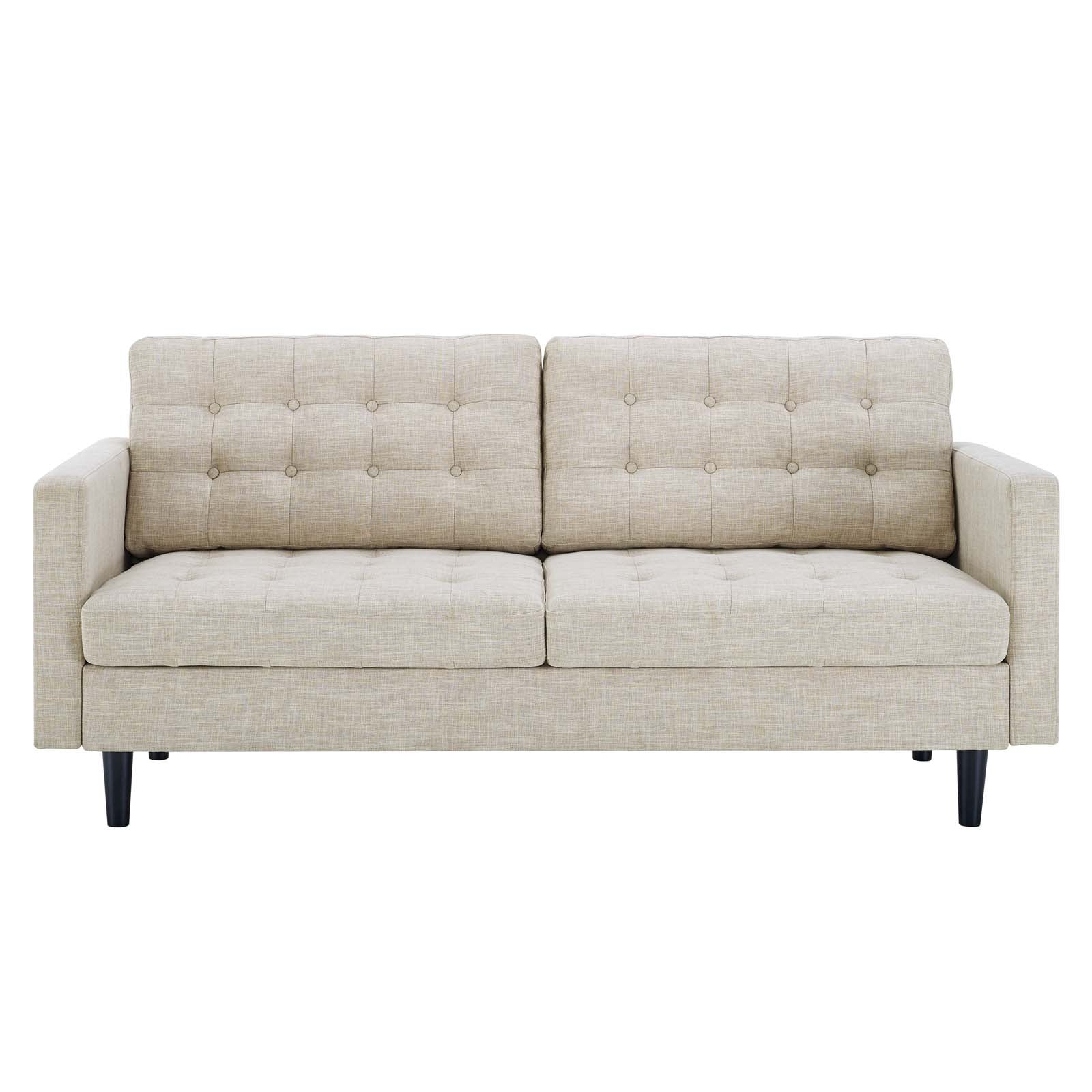 Exalt Tufted Fabric Sofa-EEI-4445