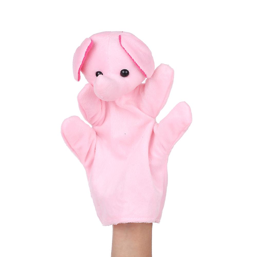 Animals Hand Puppets Finger Puppets Story Time Educational Puppet Set 2pcs Cartoon Animals Mother Baby For Children Shows Playtime Schools Elephant