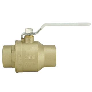 Apollo 2-12 in. Lead Free Brass SWT x SWT Ball Valve 94ALF20901A