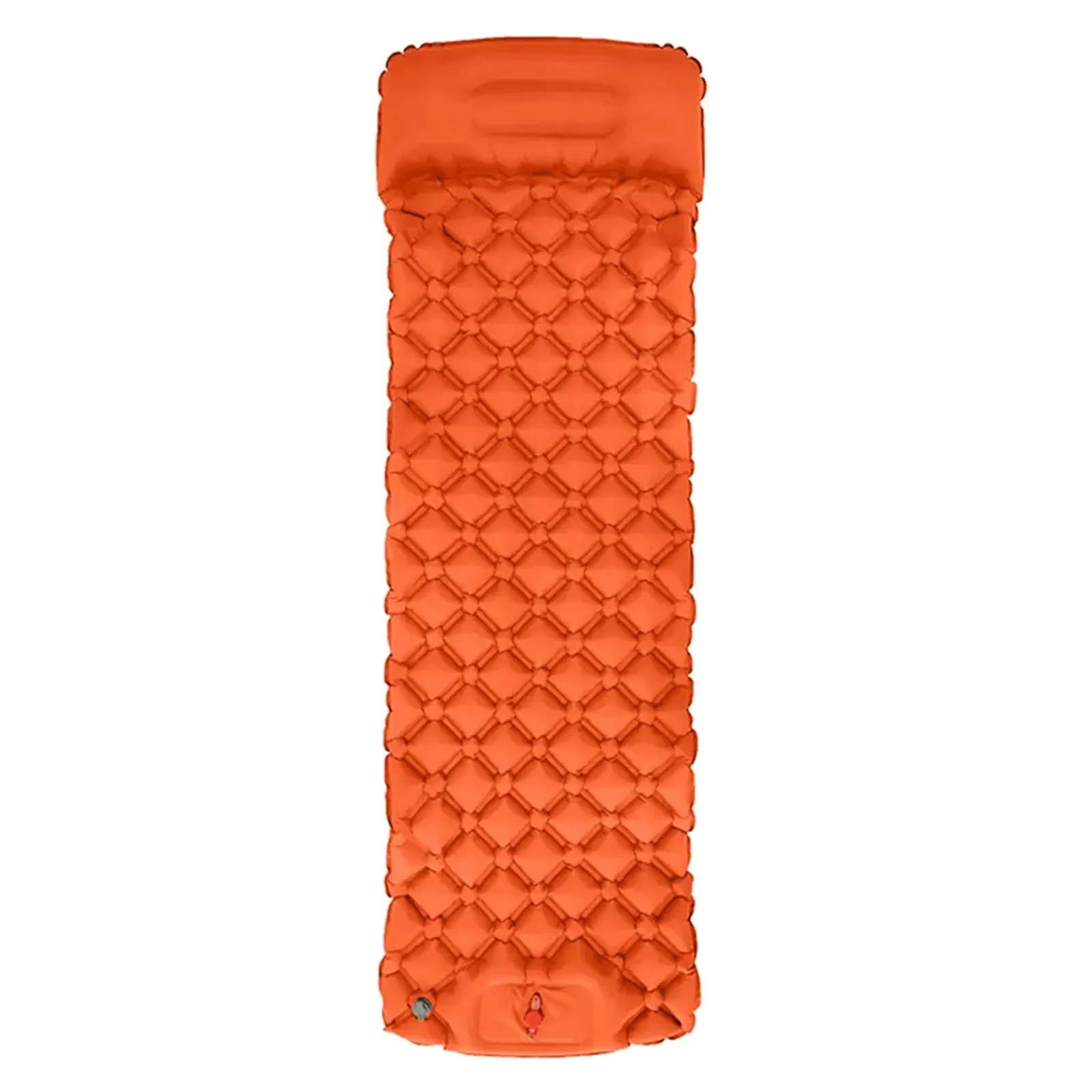 Hot selling outdoor TPU waterproof ultra light camping sleeping pad with pillow self inflatable sleeping pad