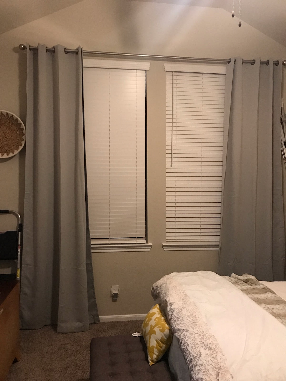 Insulated Grommet Blackout Window Curtain Panel Set