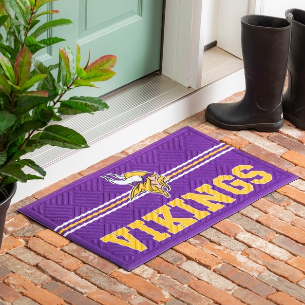 Embossed Mat Cross Hatch Minnesota Vikings