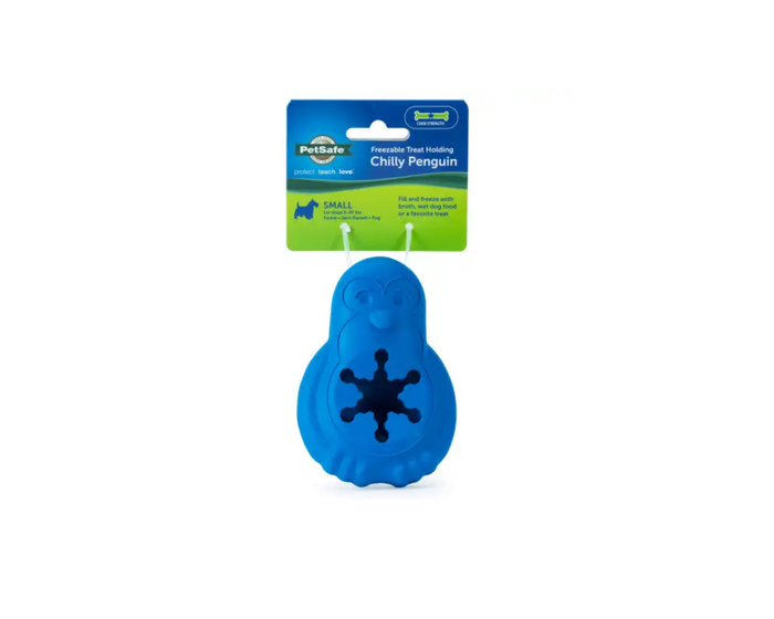 PetSafe Freezable Treat Holding Chilly Penguin， Small