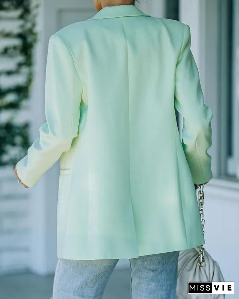 Candy Color Leisure Suit Blazer