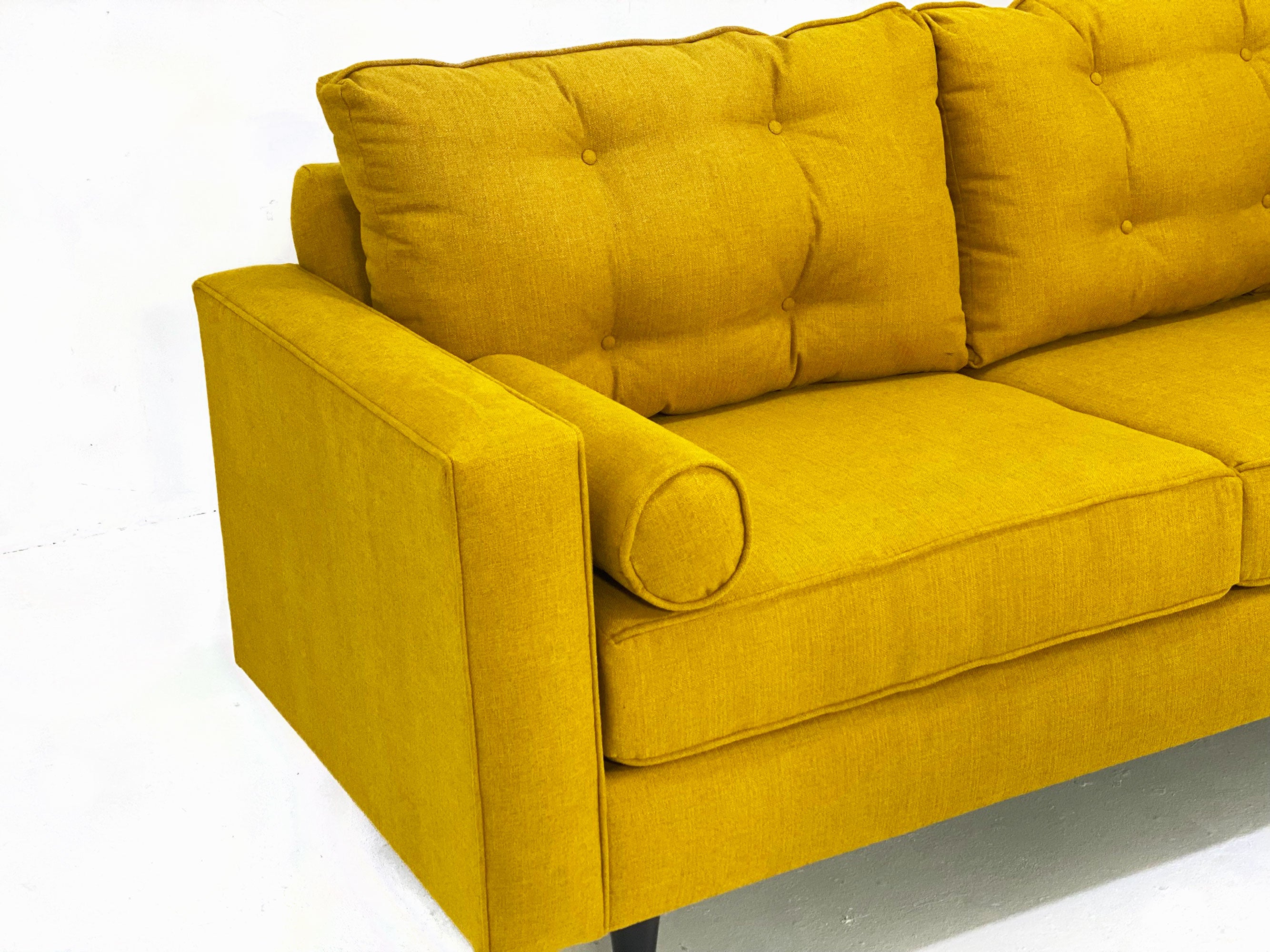 Contempo Canaried Yellow Sofa