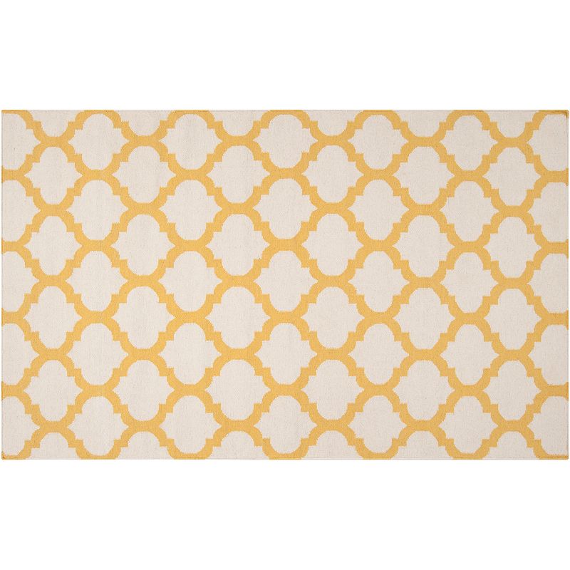 Artisan Weaver Mirabel Lattice Reversible Wool Rug