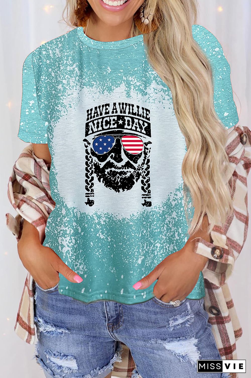 Country Music Bleached Graphic Tee