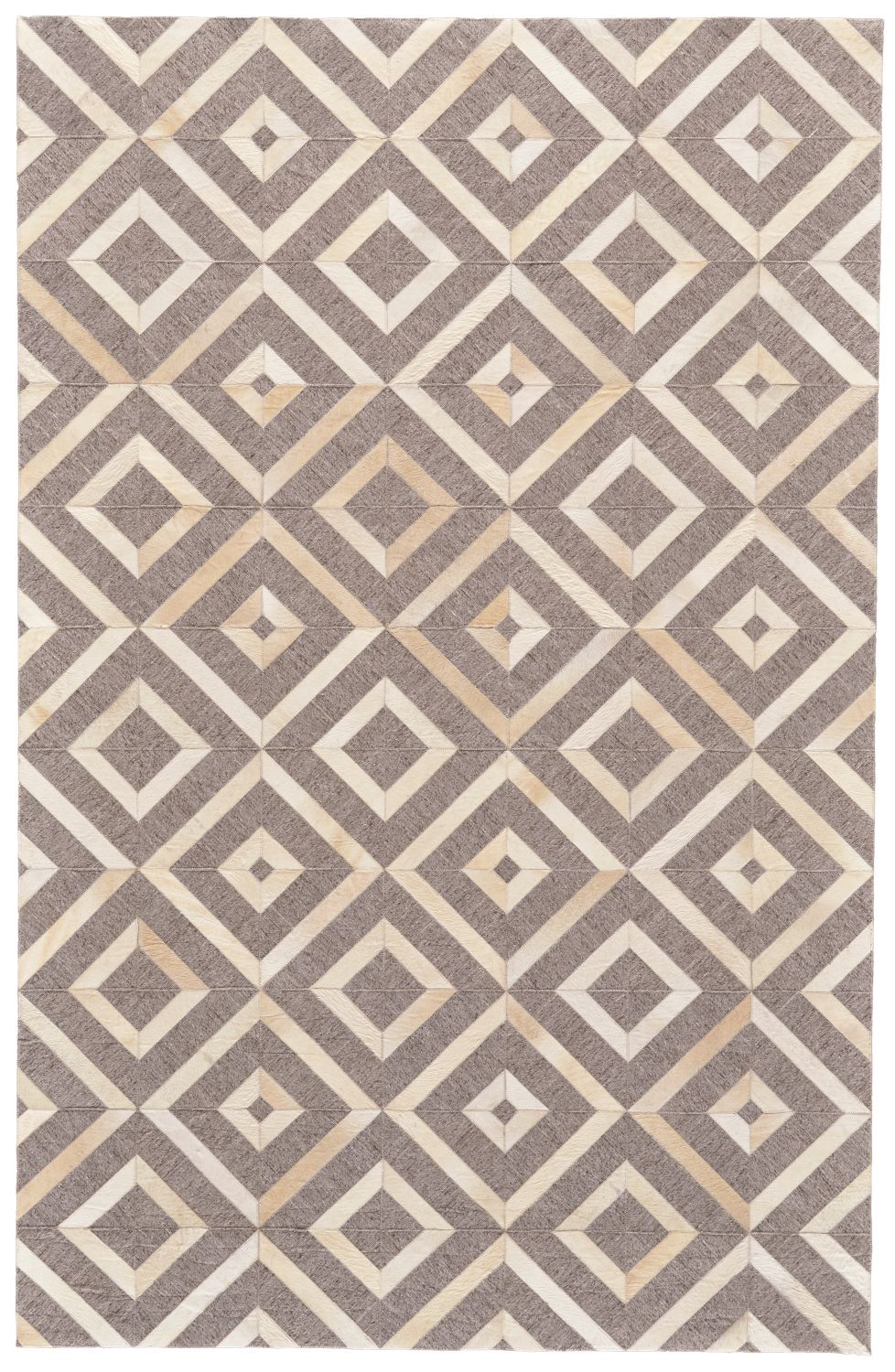 Canady Hand Woven Taupe and Tan Rug by BD Fine