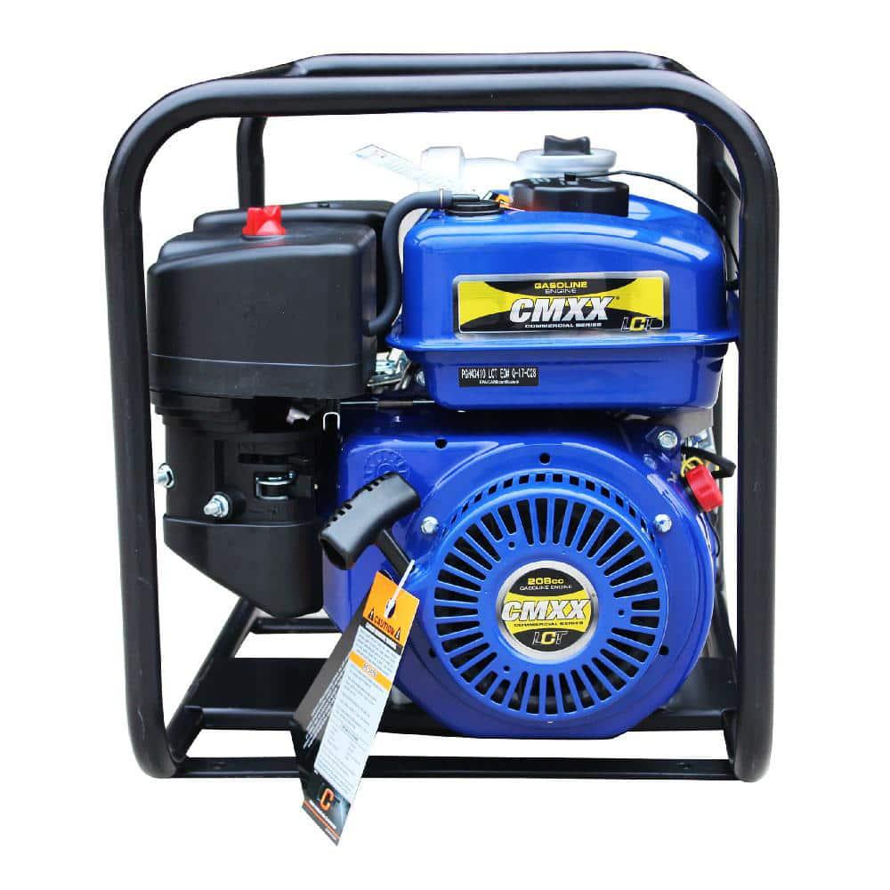 7 HP 3 in Gas SemiTrashWater Pump with 208cc7 HP LCT Commercial Grade Professional Engine 2273 GPM 8211