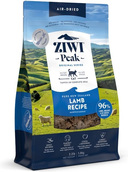 Ziwi Peak Air-Dried Lamb Recipe Cat Food