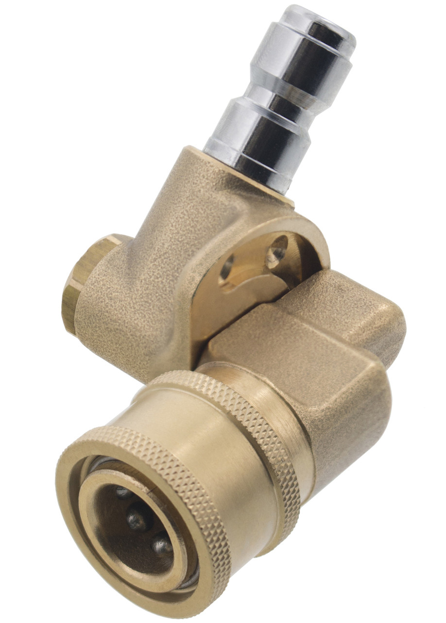 Erie Tools Pressure Washer Pivoting 1/4 Quick Connect Coupler