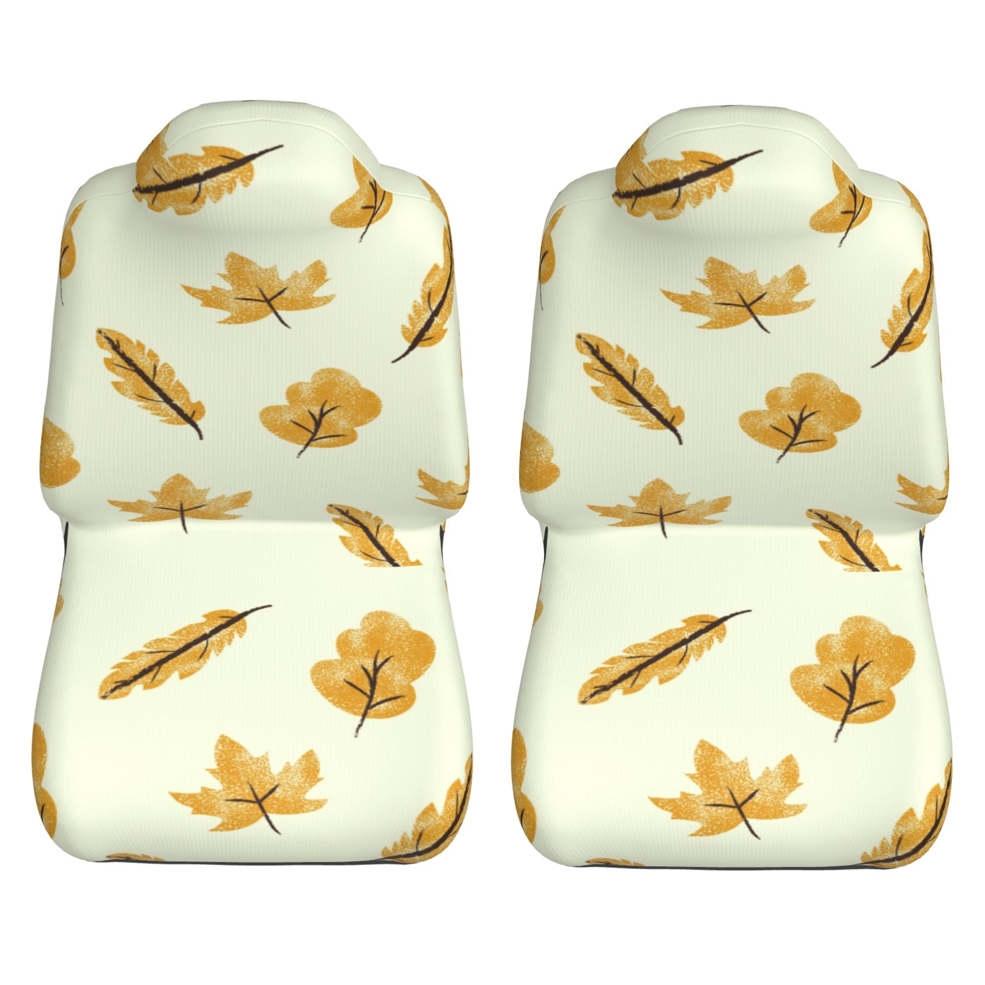 ZICANCN Car Seat Cover Leaves Foliage Maple Trees Car Front Seat Covers Protectors ， Automotive Seat Covers for Cars Trucks Suv