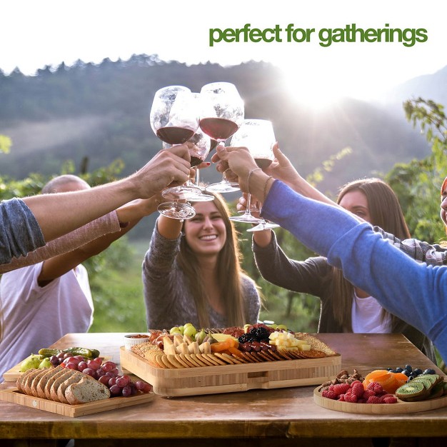 Wooden Charcuterie Board Set With Serving Utensils And Charcuterie Tray Cutting Board And Cheese Board For Wine Night Parties Homeitusa