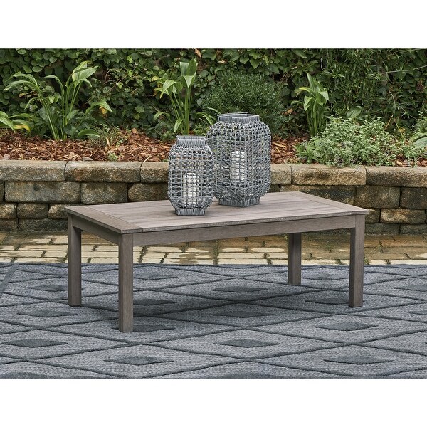 Signature Design by Ashley Hillside Barn Brown Outdoor Coffee Table