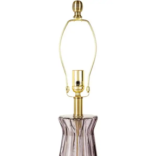 Laissez Colored Glass Candlestick Transitional Table Lamp - 25