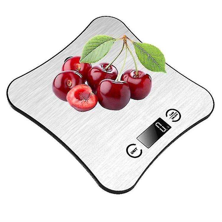 Kitchen Weighing Scales Digital Stainless Premium Steel Can Hang On The Wall