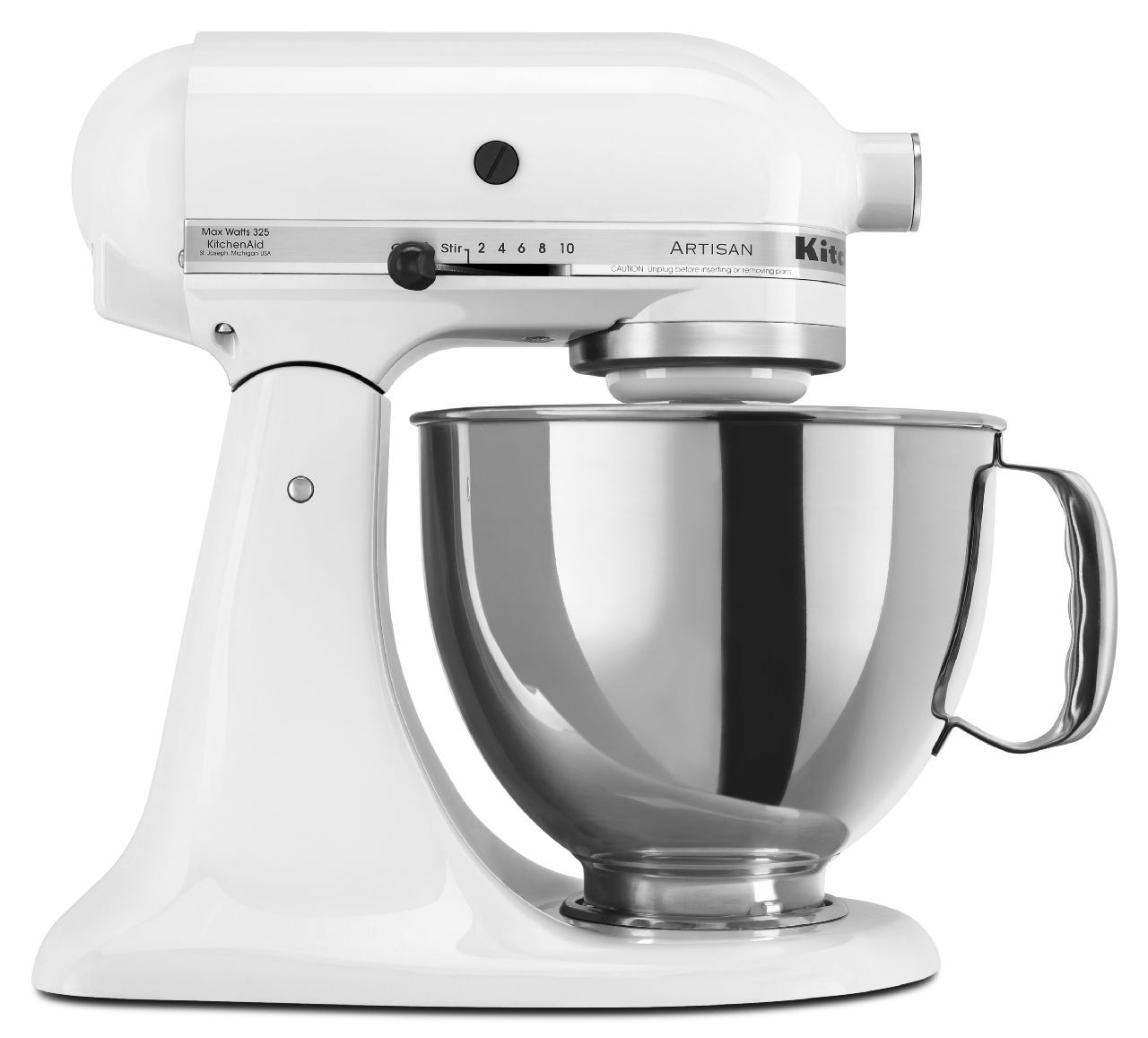 KitchenAid Artisan 5 Qt. White Stand Mixer