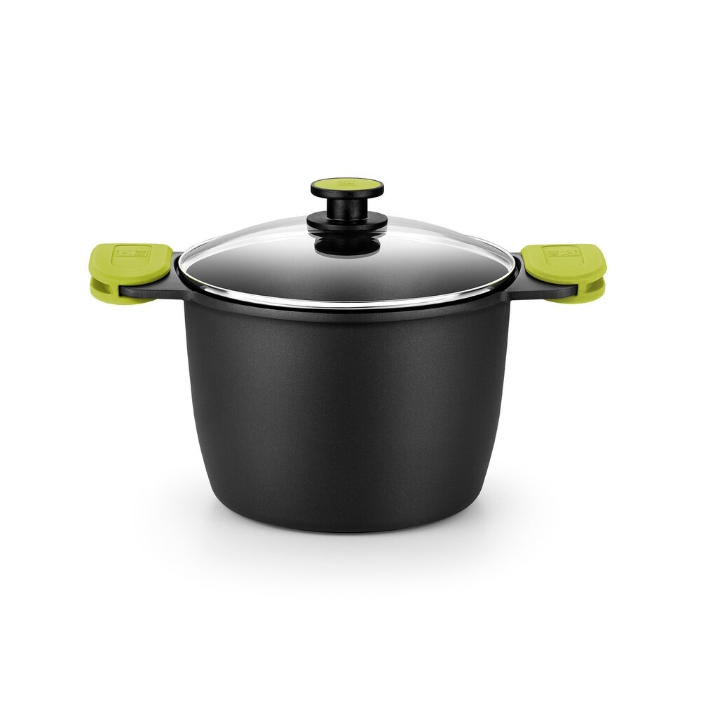 BRA Foodie 4.4Qt Cast Aluminum Non Stick Cooking Pot