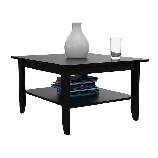 Modern Coffee Table with 1 Open Shelf