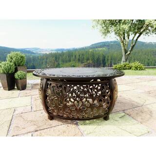 Fire Sense Toulon 48 in. W x 24 in. H Outdoor Gas Fire Pit 62198