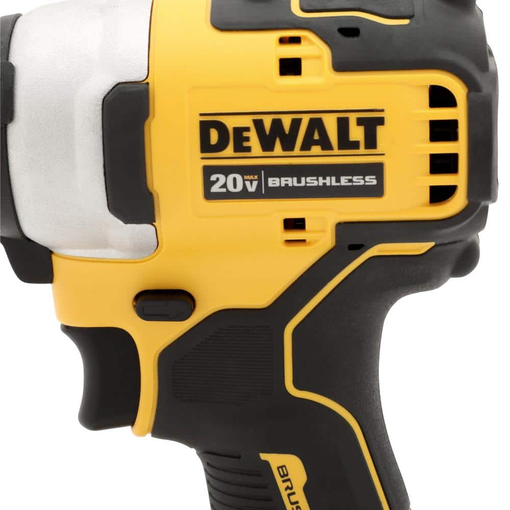 DEWALT ATOMIC 20V MAX Cordless Brushless Compact Drill/Impact 2 Tool Combo Kit with (2) 1.3Ah Batteries, Charger, and Bag DCK278C2