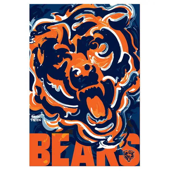 Evergreen Enterprises Chicago Bears Suede Garden Flag