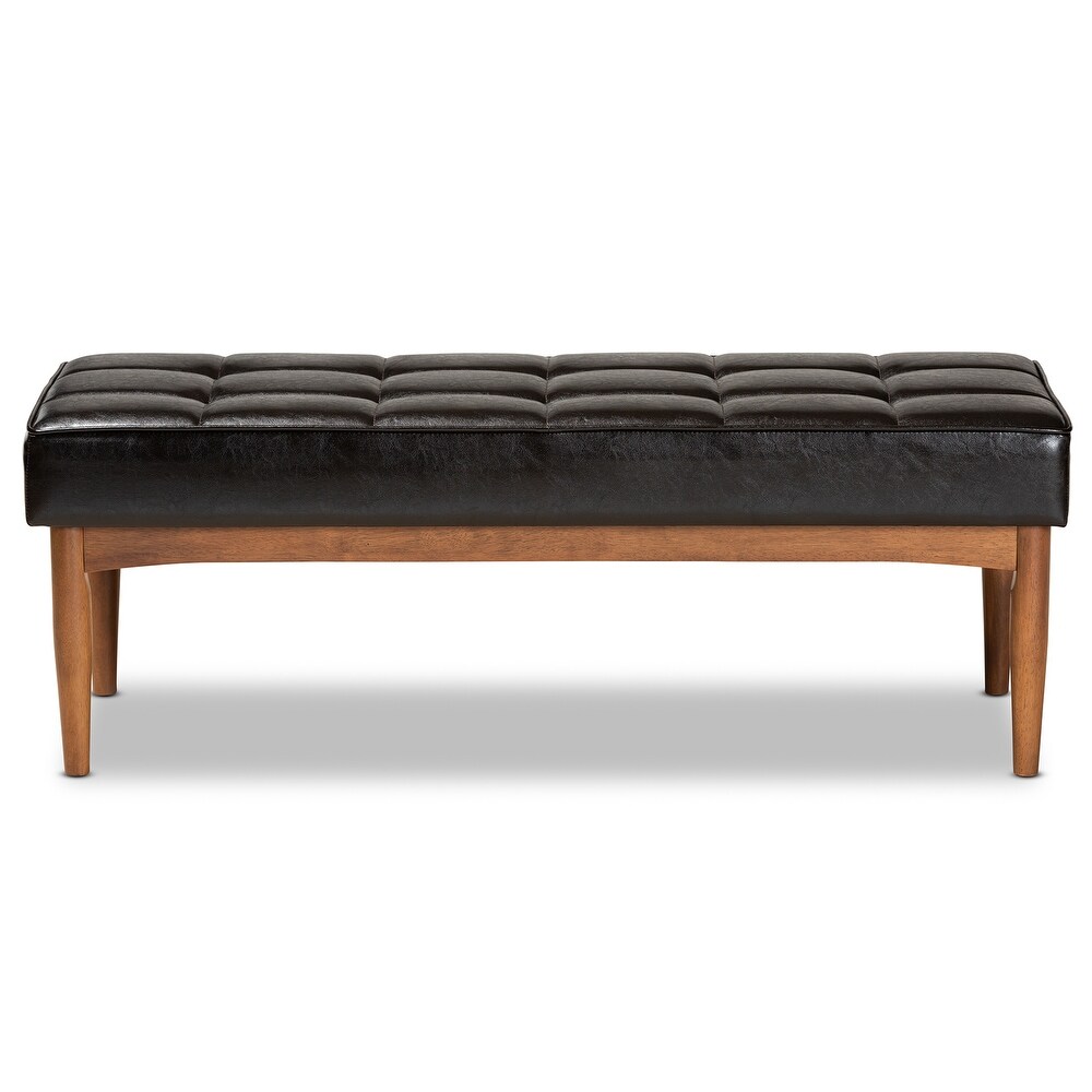 Sanford Mid Century Modern Dining Bench