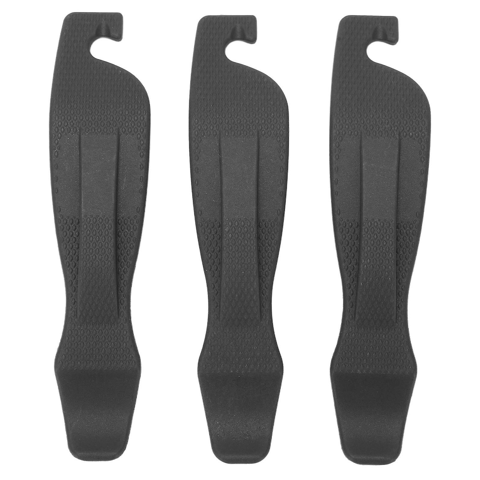 3pcs Bicycle Tire Pry Bar Nylon Tire Lever Anti Slip High Hardness Bike Tire Lever Repair Toolgray