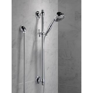 Delta 7-Spray Patterns 1.75 GPM 3.81 in. Wall Mount Handheld Shower Head in Chrome 51708