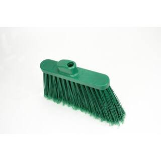 CFS Brands Sparta 12 in. Green Polypropylene Flagged Upright Broom Head (12-Pack) 36867EC09