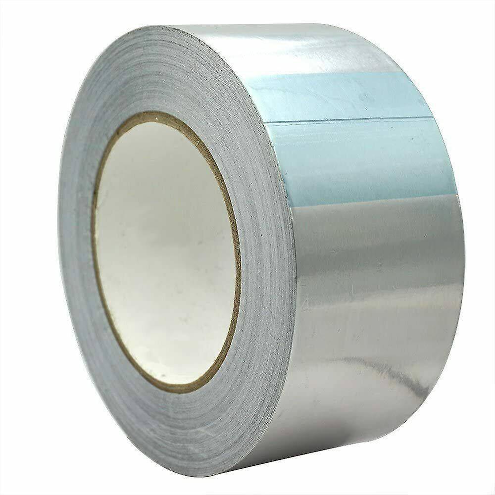 Aluminium foil adhesive sealing tape heating duct silver repairs 48mm x 30m