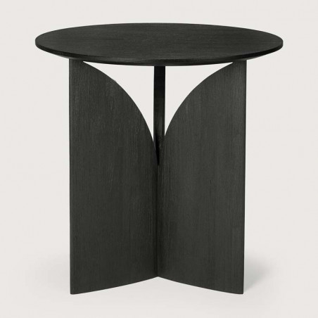 Table d'appoint Fin Teck Noir Ethnicraft - Table d'appoint - GRIIN