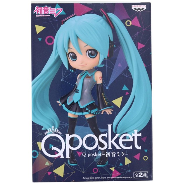 Banpresto Vocaloid Banpresto Q Posket Figure Hatsune Miku Ver A