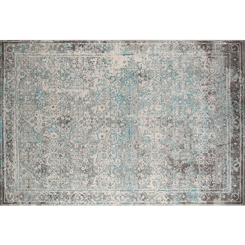 Momeni Luxe Winston Framed Floral Rug