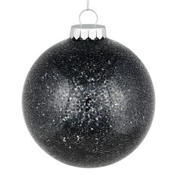 Vickerman 6 Tinsel Clear Ball Orn 4/Bag