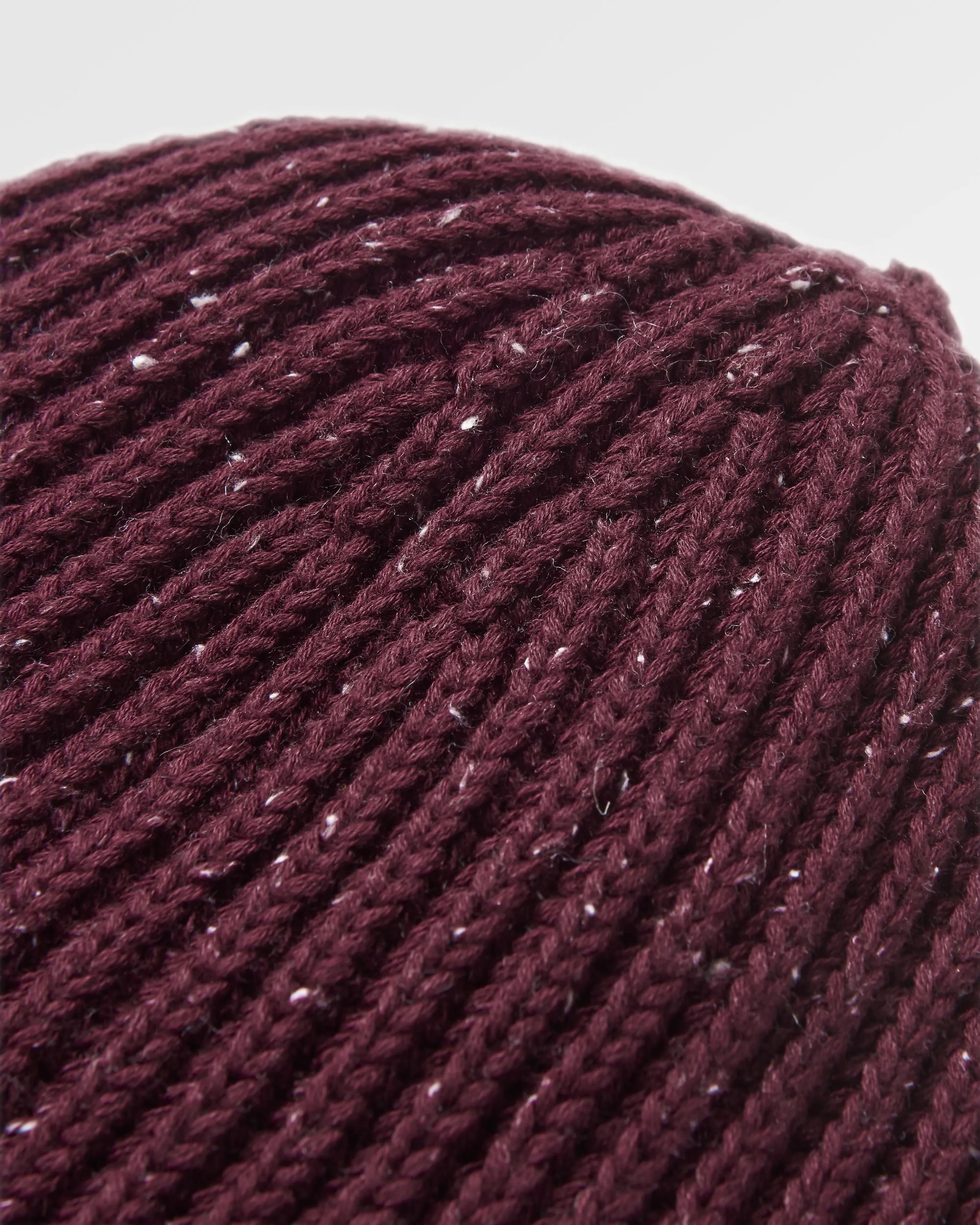 Fisherman 2.0 Recycled Cotton Beanie - Wine