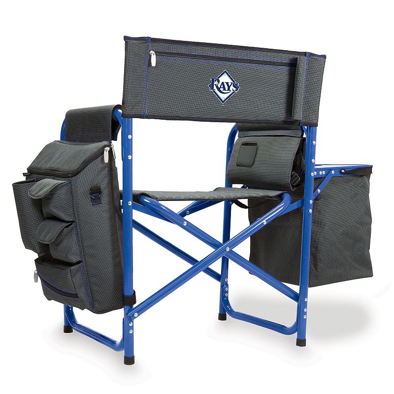 Picnic Time Tampa Bay Rays Fusion Backpack Chair with Cooler