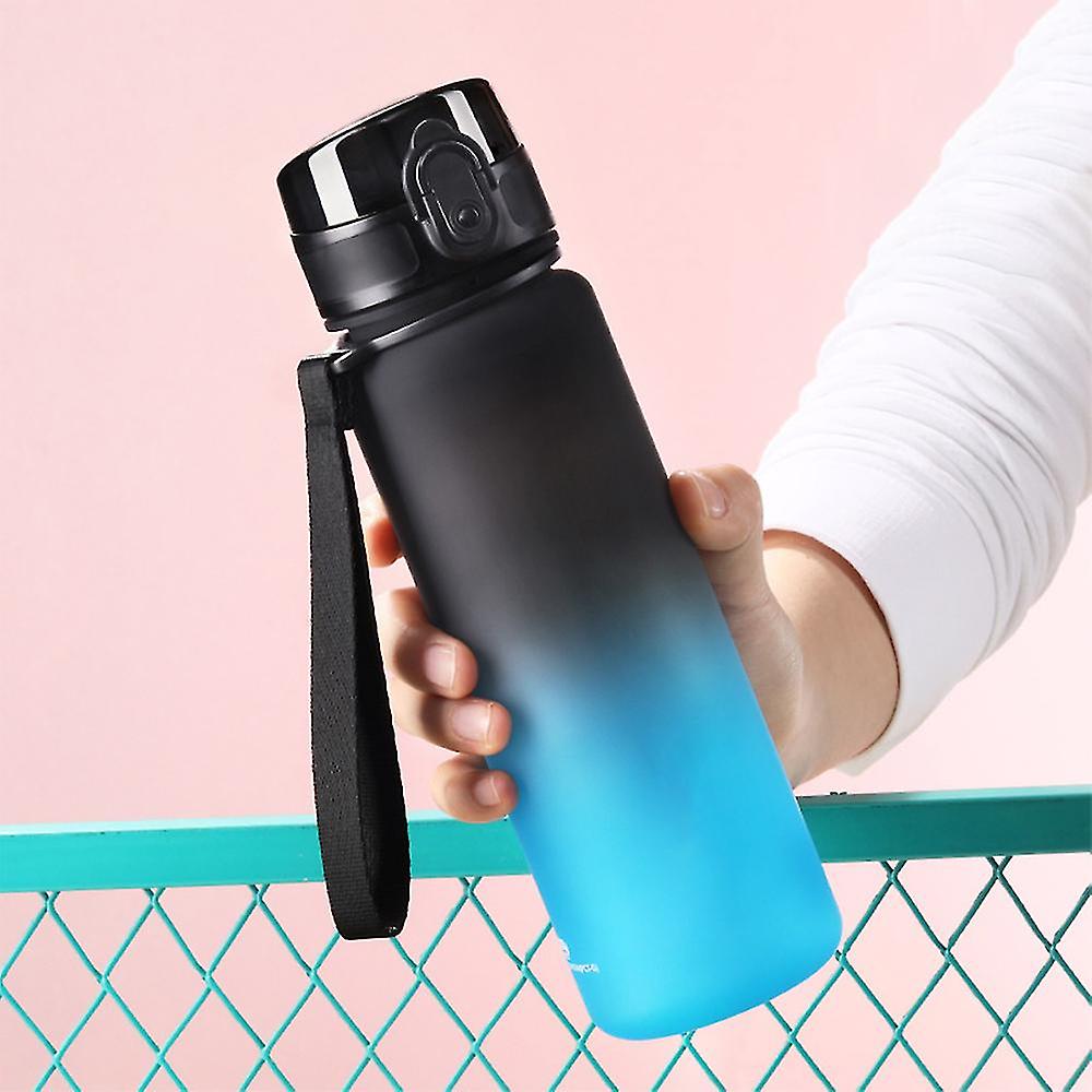 New Sports  Small Fresh Gradient Water Cup， For Fitness， Gym And Outdoor Sports，  For Womenandman School Office Gym Outdoors