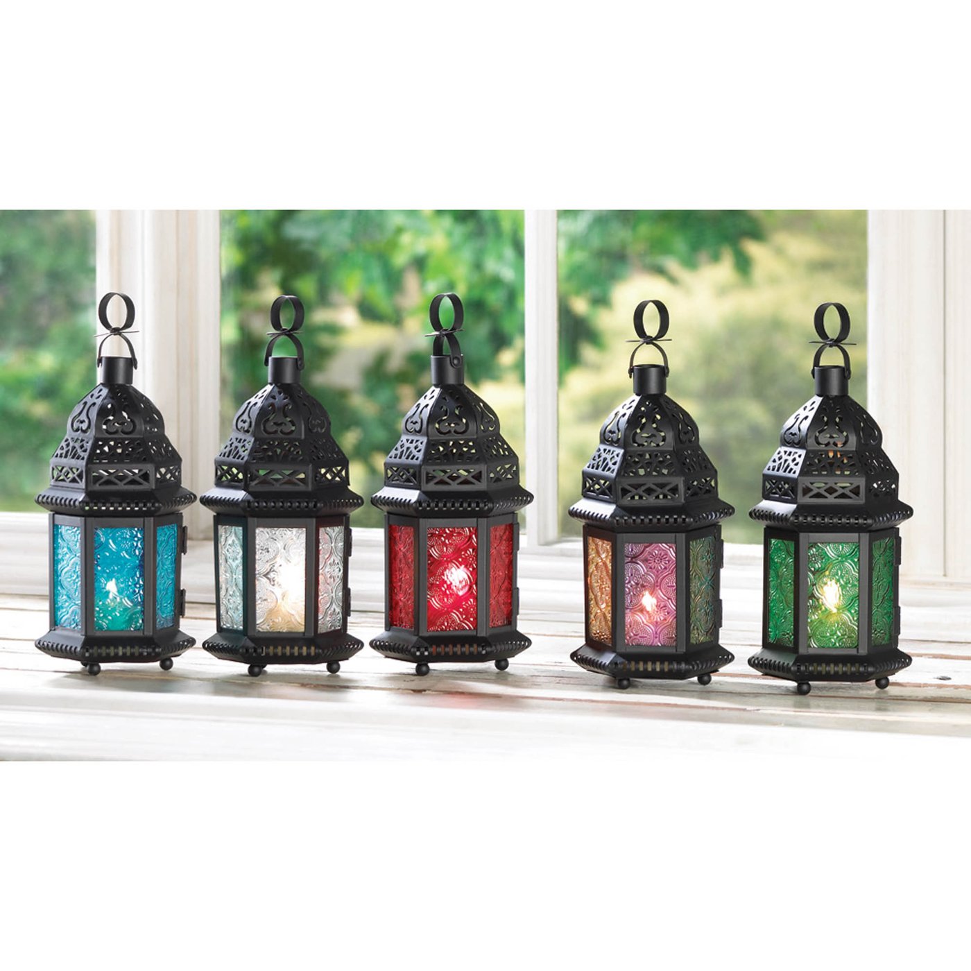 Colorful Candle Lantern